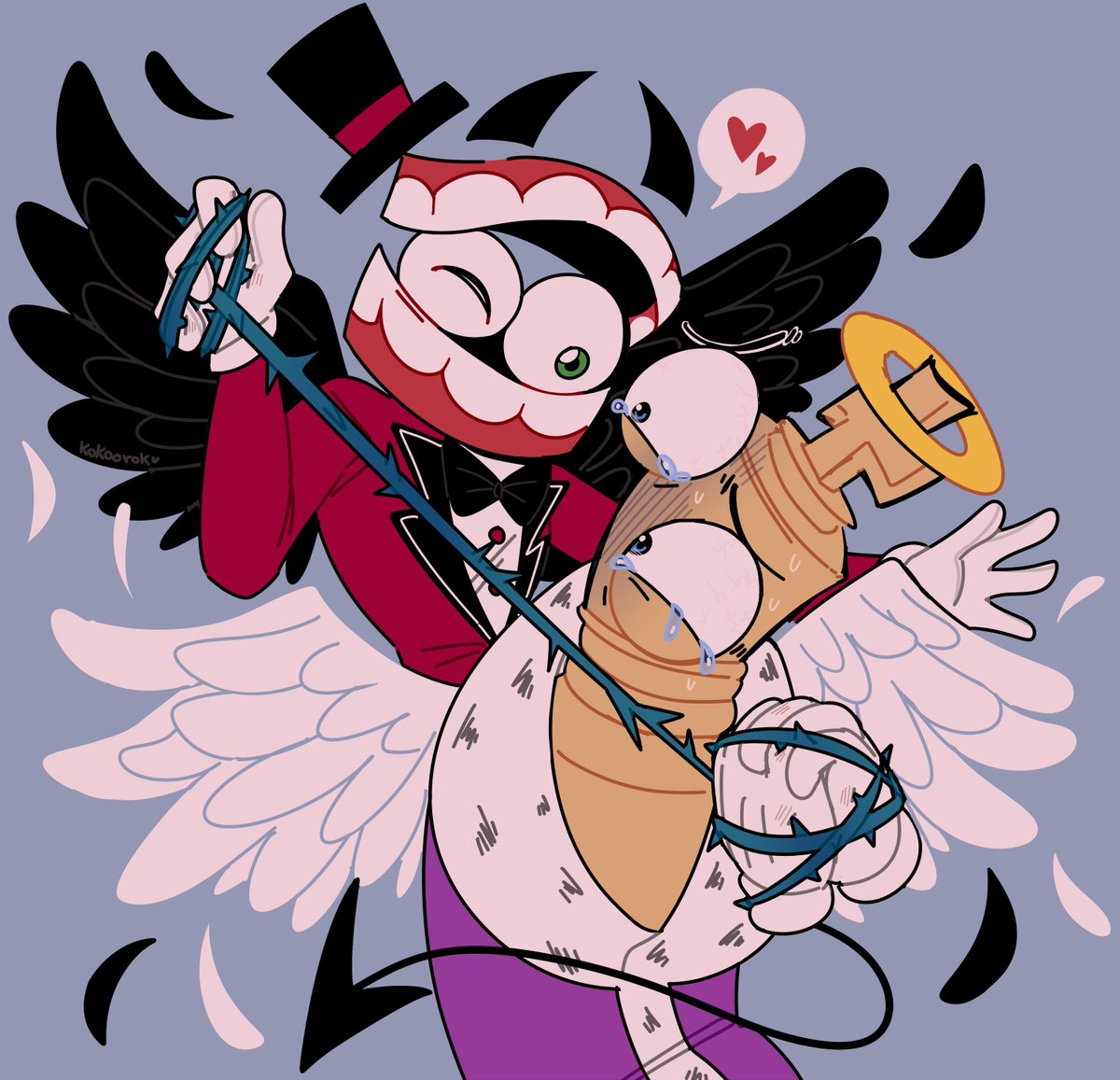 Decided to finish this wip for 5k! thank you!! ♡ #tadc #royalteeth