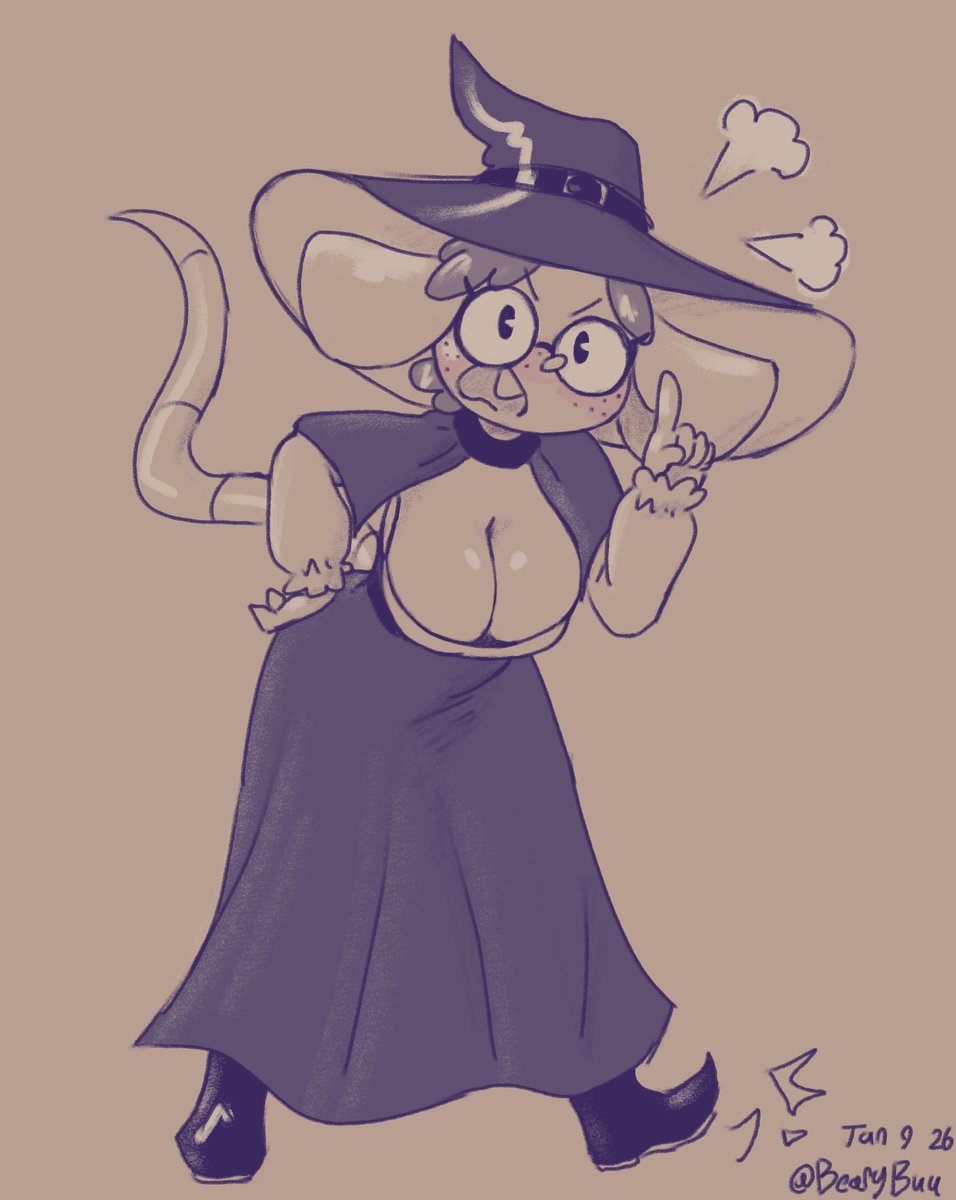 「30 minute doodle every day of January: 6」|BearyBoo (comms full)のイラスト