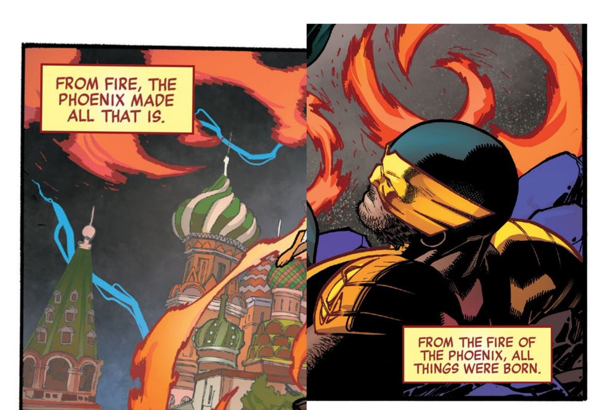 RichieTerrones's tweet photo. Eternity is not created first, he emerges after creation.
And that creation is driven by the Phoenix Force.

Canon! 

#XSpoilers #xmen #jeangrey #phoenixforce https://t.co/CqqJqn5snF