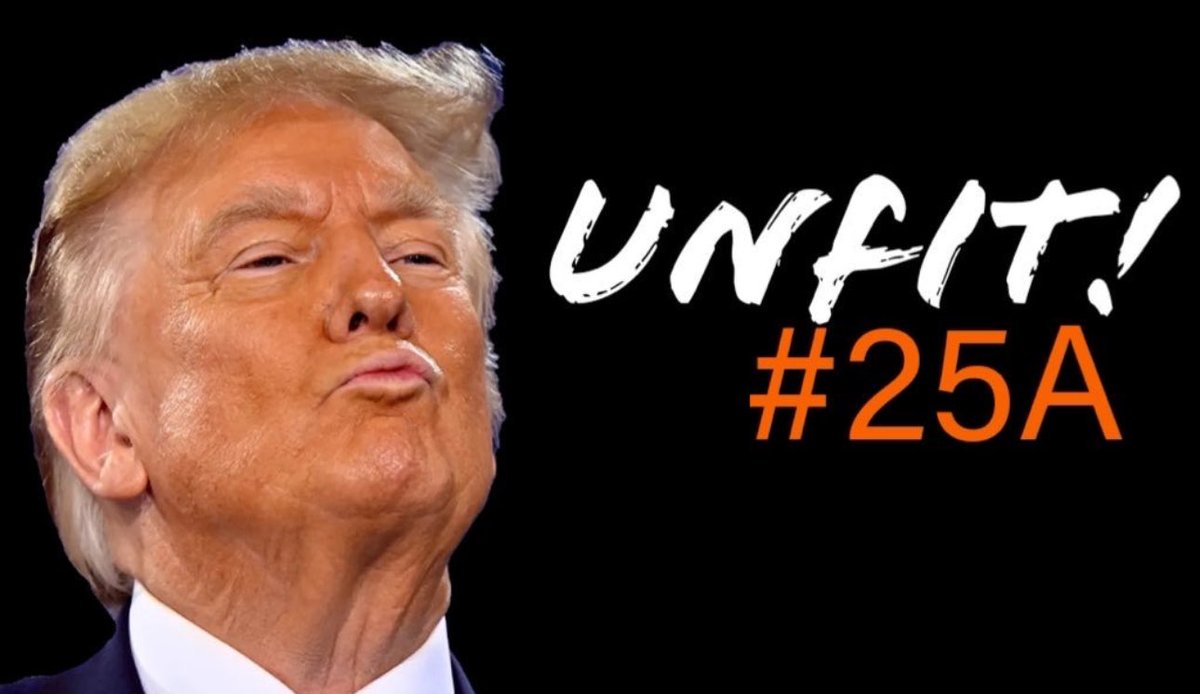 MadeInTheUSANJ's tweet image. Invoke the 25th amendment now! #Unfit #25A