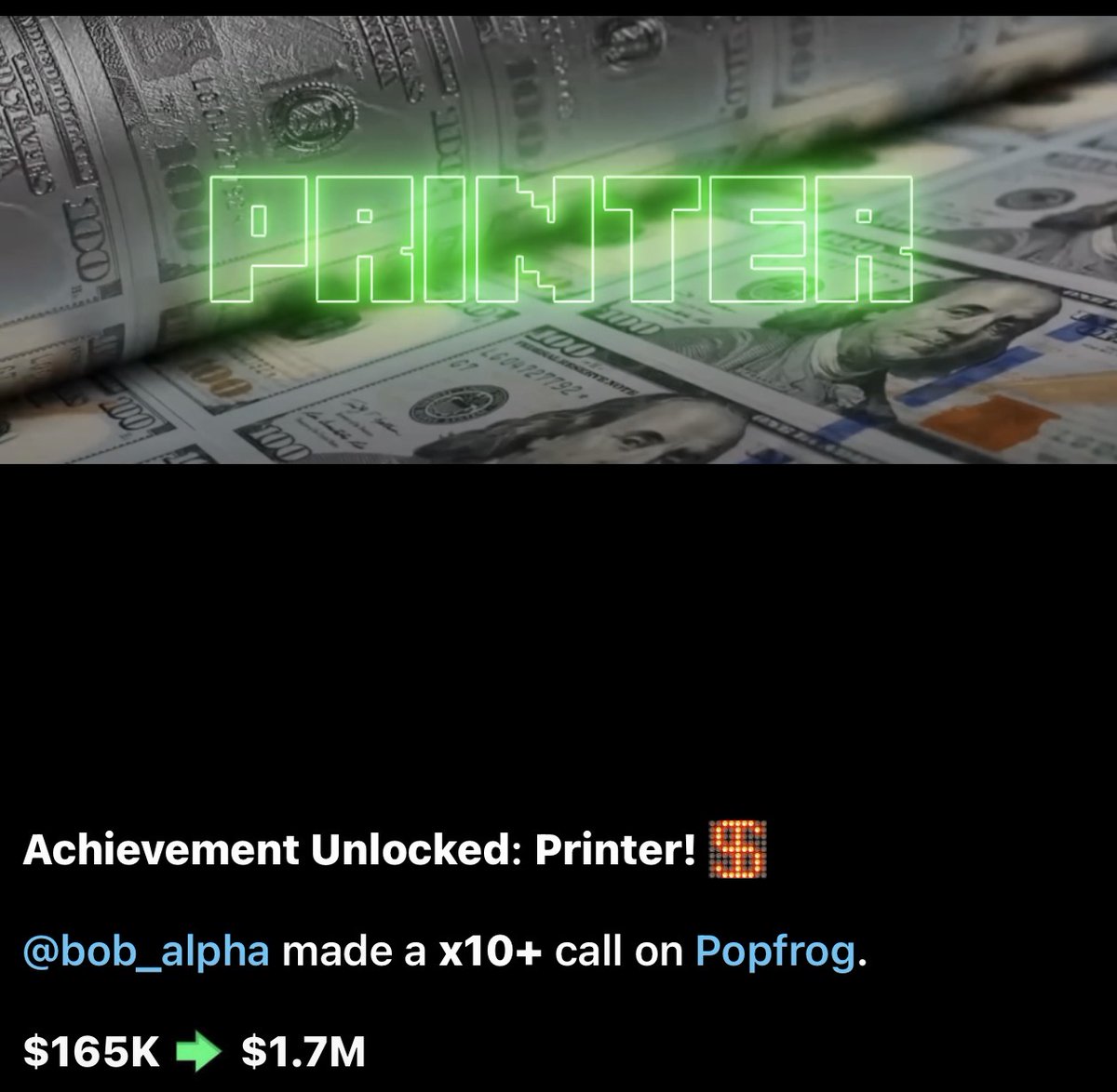 Blockchain Bob tweet media