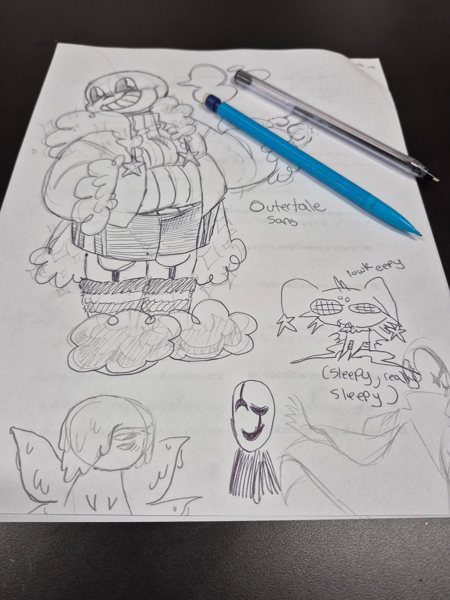 FloatingMoonRo's tweet image. #outersans #outertale #utmv 
I really like drawing outer