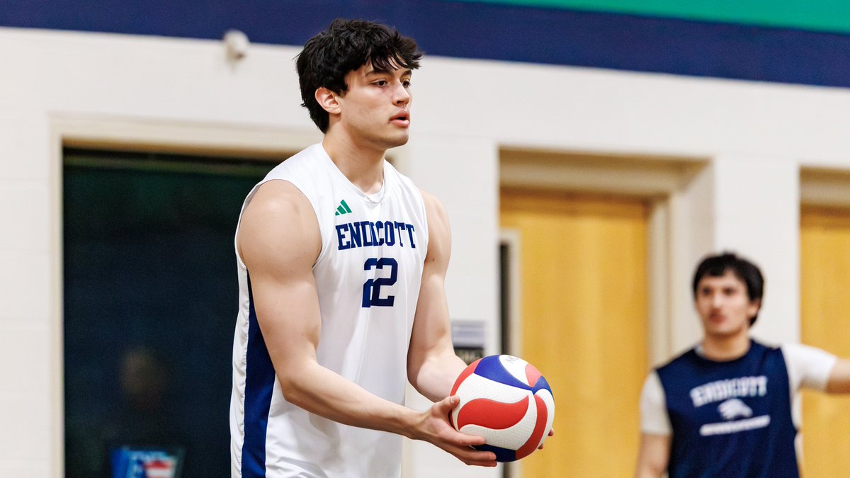 ECGulls's tweet photo. MVB: Barron Takes Home NEVC Rookie of the Week Honors for @EndicottMVB 

STORY ➡️ https://t.co/dQC6Fi2y5j

NOTES
* Second career NEVC Rookie of the Week for Barron https://t.co/Evh3EDjHLa