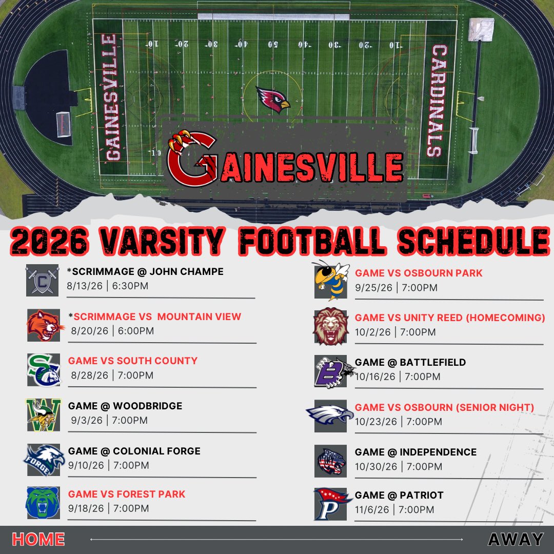 Gainesville High School Football tweet media