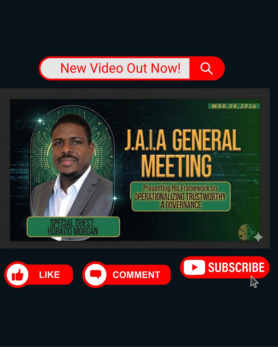 We had a thought provoking discussion about AI governance. Did you miss it?

Don't worry, you can catch the recording! Here's the link:youtu.be/y0CxQX8Zjc8?si…