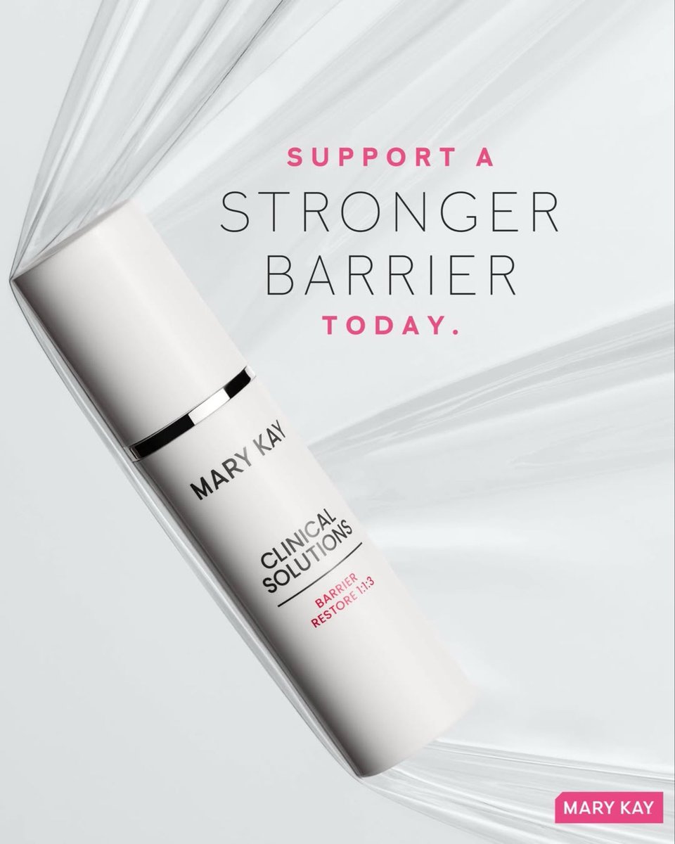 HoveyHeatwave's tweet image. Support a strong skin barrier. #MaryKay