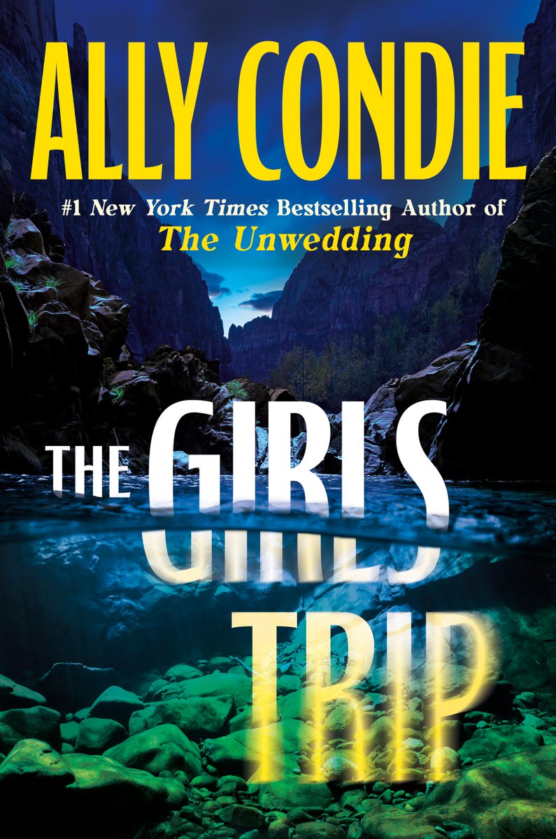 HBGCanada's tweet photo. From bestselling author @allycondie comes THE GIRLS TRIP, a #suspensenovel about three friends who decide to disappear from their lives for a few days while on a trip to a national park — only to have one of them vanish. Out now!

https://t.co/w1qNmDqgws https://t.co/Ah9TrFVi1g