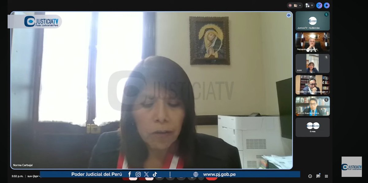 Poder Judicial Perú tweet media