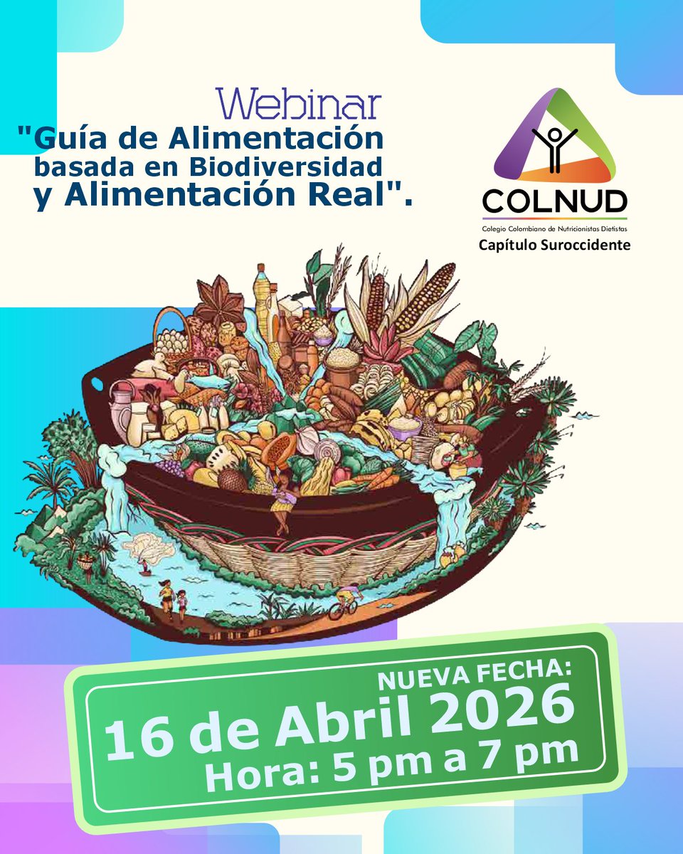 Colegio Colombiano de Nutricionistas Dietistas tweet media