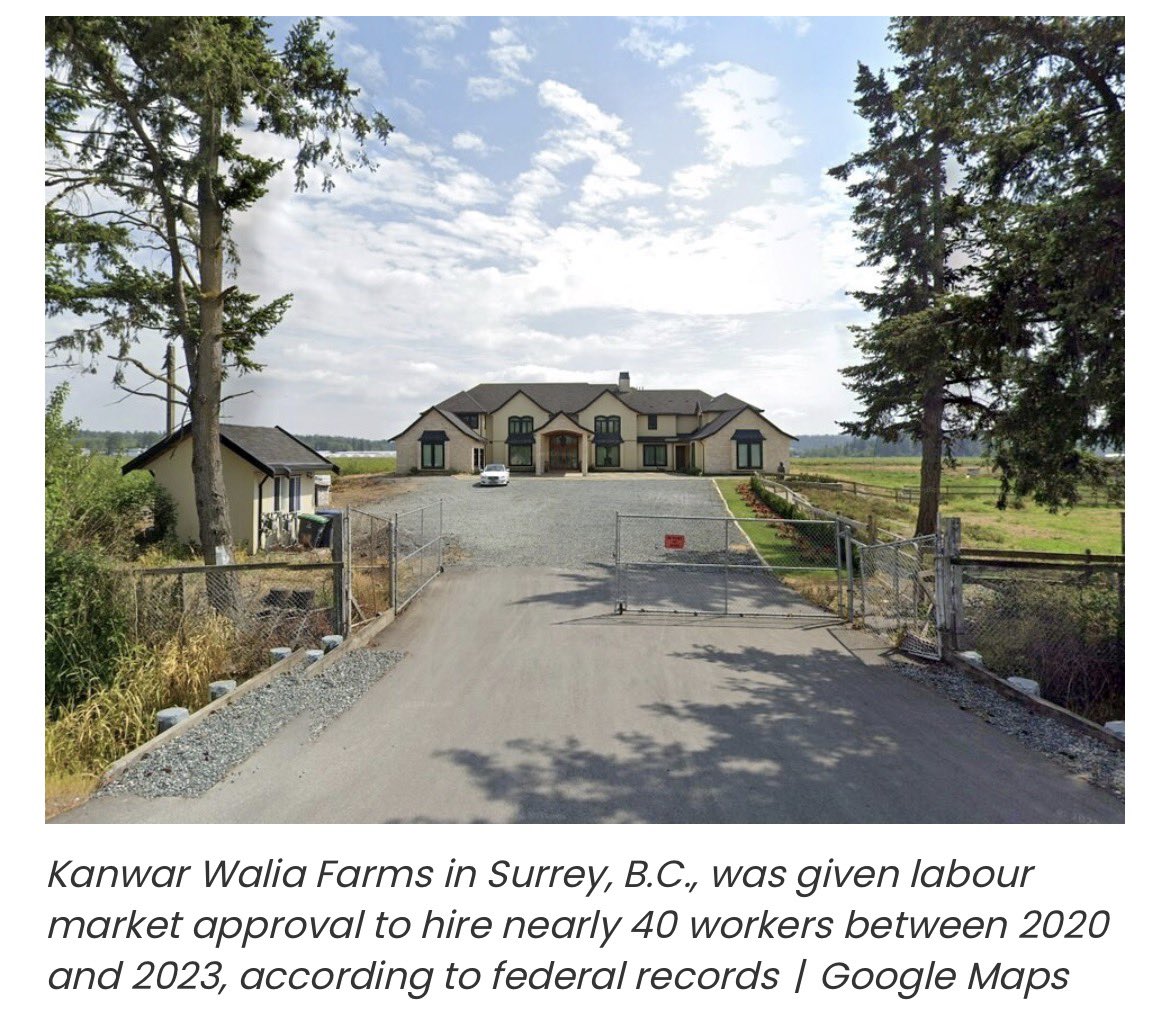 tinderwale1's tweet image. Another Sikh business fined $435,000 or nearly 3Cr for breaching laws designed to protect migrant workers, marking the largest penalty of its kind in Surrey B.C. and the second-largest in Canada!