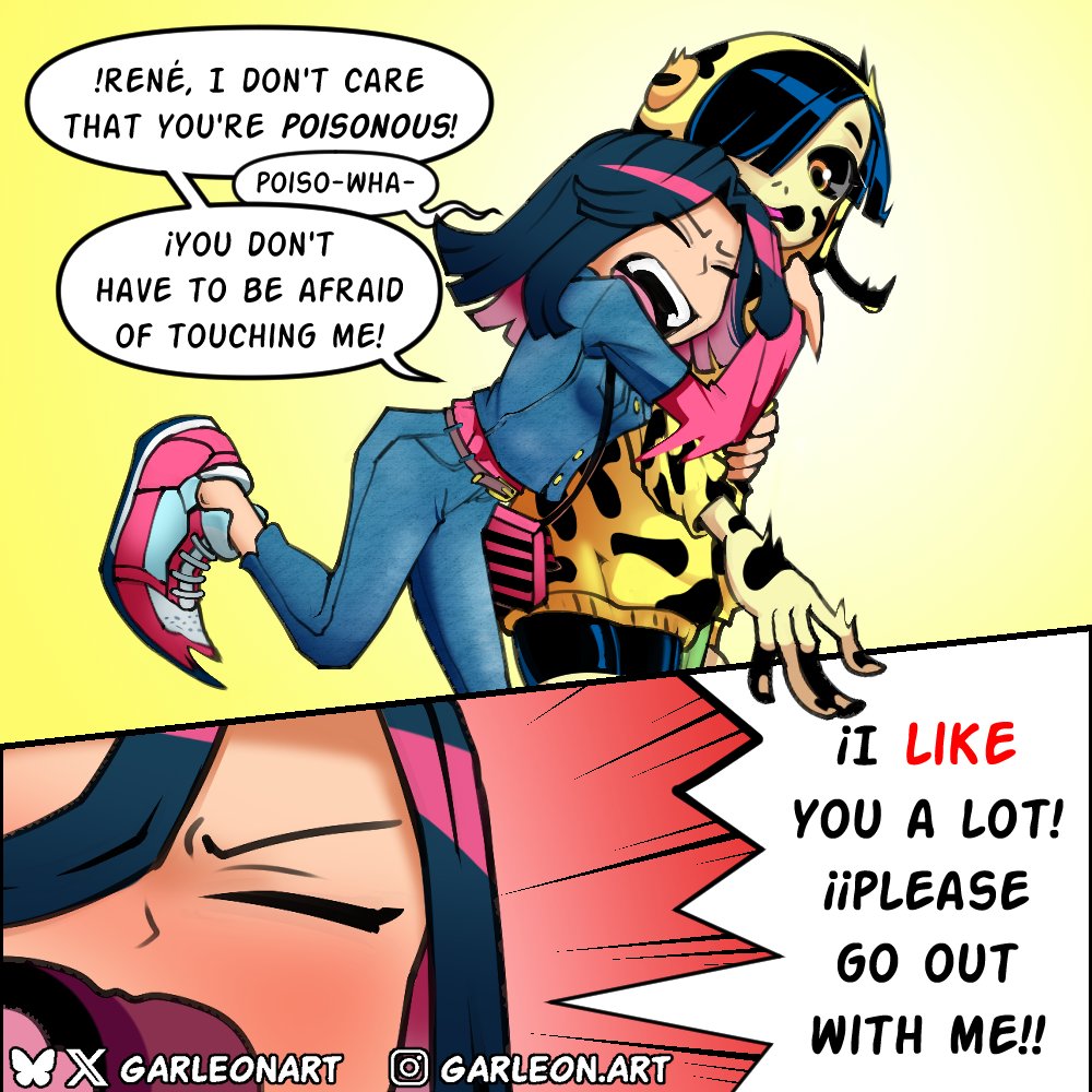 GarleonArt's tweet photo. Confessing My Love To My Frog Best Friend (2/2) https://t.co/LYQBaS54MV