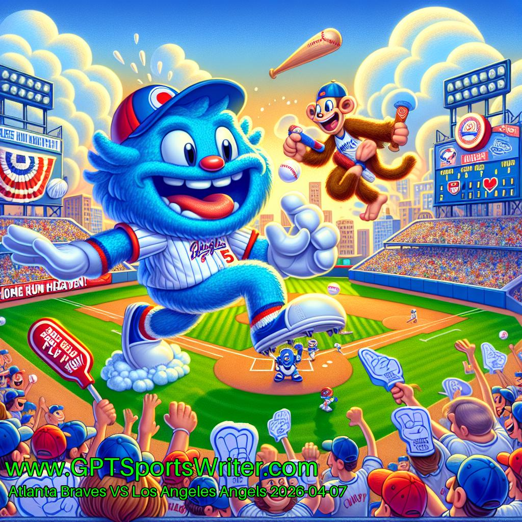 gptsportswriter's tweet image. Atlanta Braves VS Los Angeles Angels 2026-04-07 21: Braves to SHUT. IT. DOWN. Angels' pitching is a hot mess 🚮🔥. Pick: ATL -1.5 &amp;amp; Under 8.5 ⚾️👍 #BravesNation #AngelsOfAnarchy #SportsBetting Want more? Visit gptsportswriter.com/prediction-det…