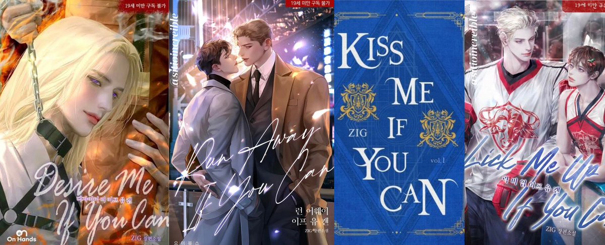 HELP US GET ZIG NOVELS
LICENSED BY <a href="/publang/">Publang 퍼블랑 📚</a> 💕

-please retweet !!!

#KissMeIfYouCan #DesireMeIfYouCan #RunAwayIfYouCan #LickMeUpIfYouCan