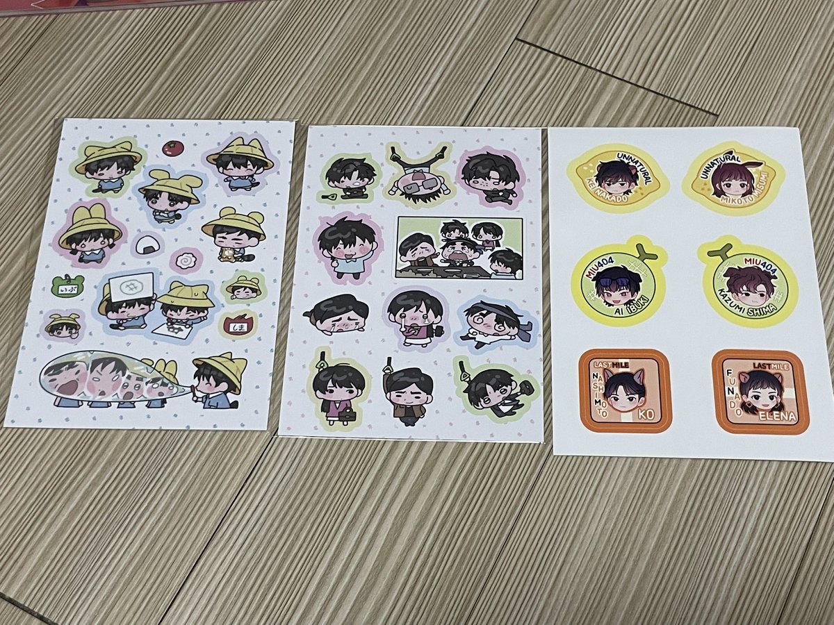 qpwo_ini's tweet photo. 이부시마 회지 및 카페 쁘띠존 행사 전프레 엽서 프박 스티커
1번째 일괄 0.9
2번째 가격 사진참고(리퀘북 모서리 약간 하자있음)
3번째 일괄 0.7
4번째 가격 사진참고 https://t.co/U8KUFgXOQX