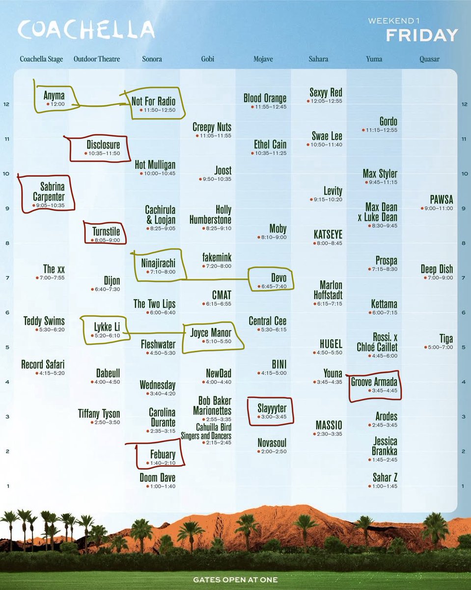 iAreDani ➡️ First Coachella tweet media