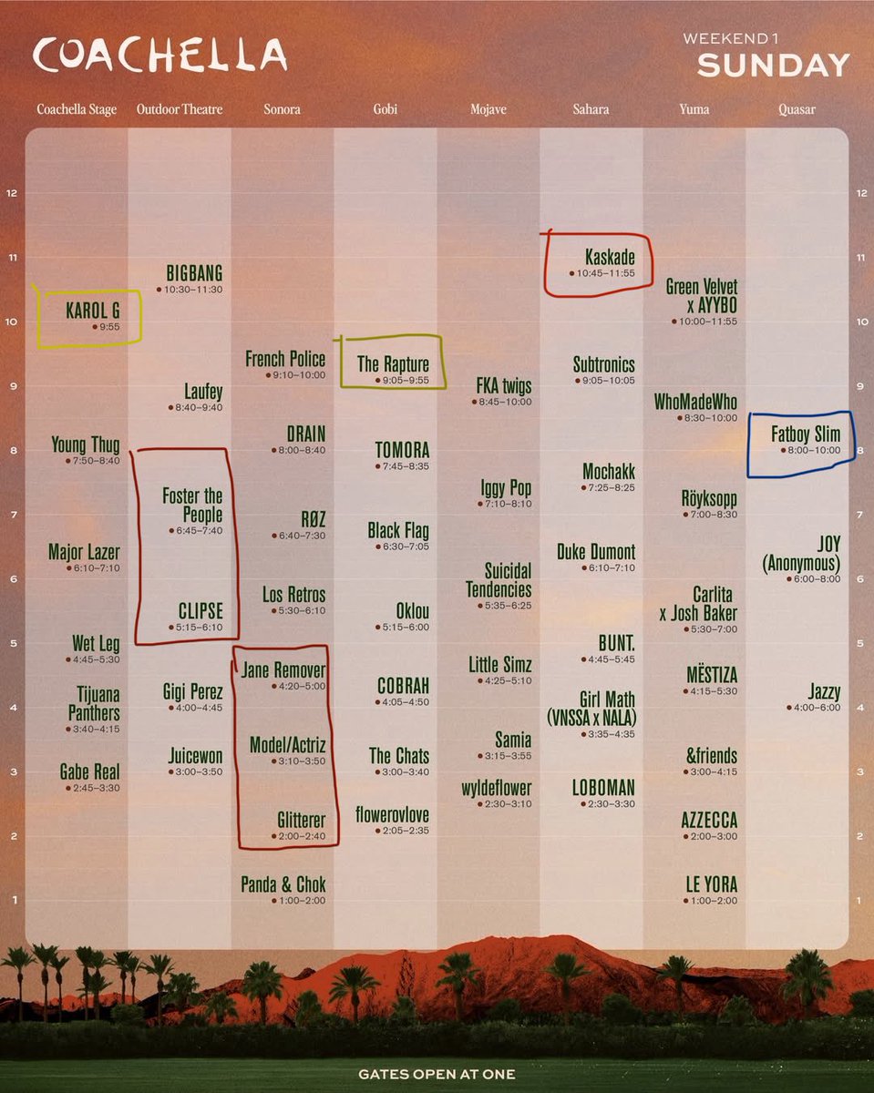 iAreDani ➡️ First Coachella tweet media