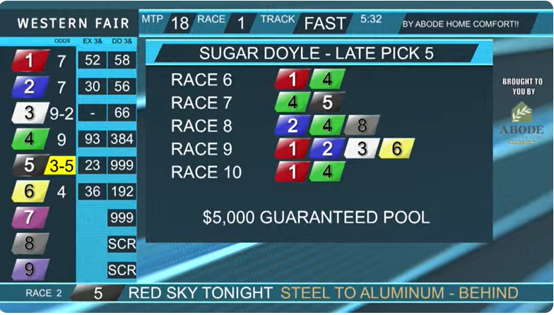knows_lou's tweet photo. Late P5 ticket is now available @TheRacewayWFD @SugarDoyle https://t.co/xvE08F0OWq