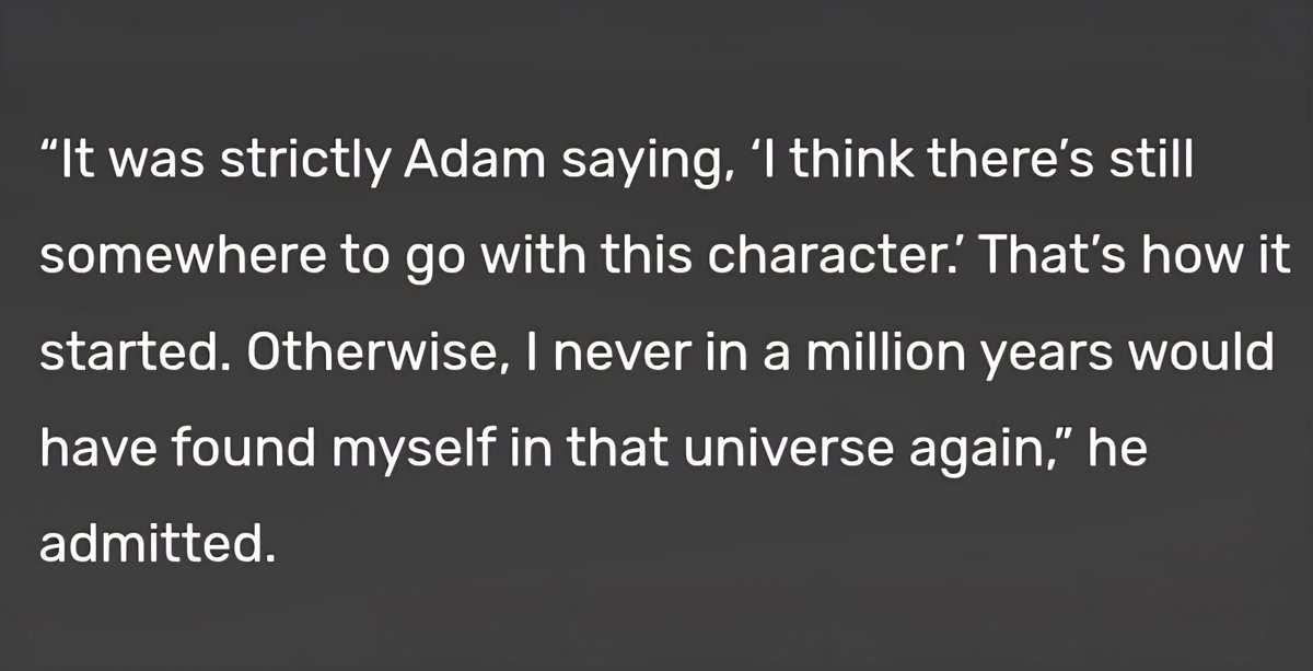 CreativLicense_'s tweet image. "Adam and I started talking, and this would have been almost three years ago now.” -Steven Soderbergh 👀 #AdamDriver