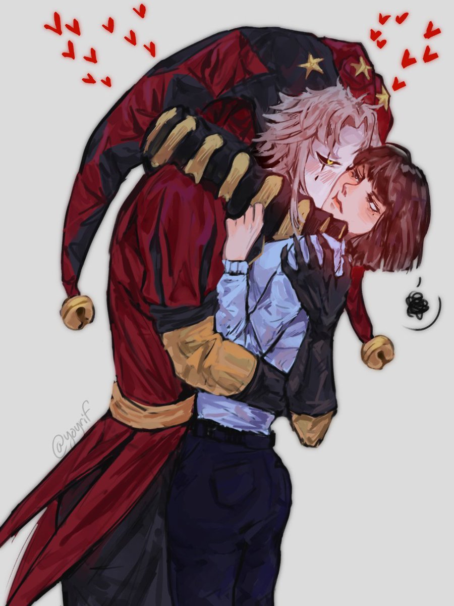 StarlightL976's tweet image. #thefreakcircus #tfc #thefreakcircusfanart
#Tfcpierrot #ocxcanon
Pierrot x Beatrice❤️💙

(Art illustrated by the Tumblr artist @yoyrif )