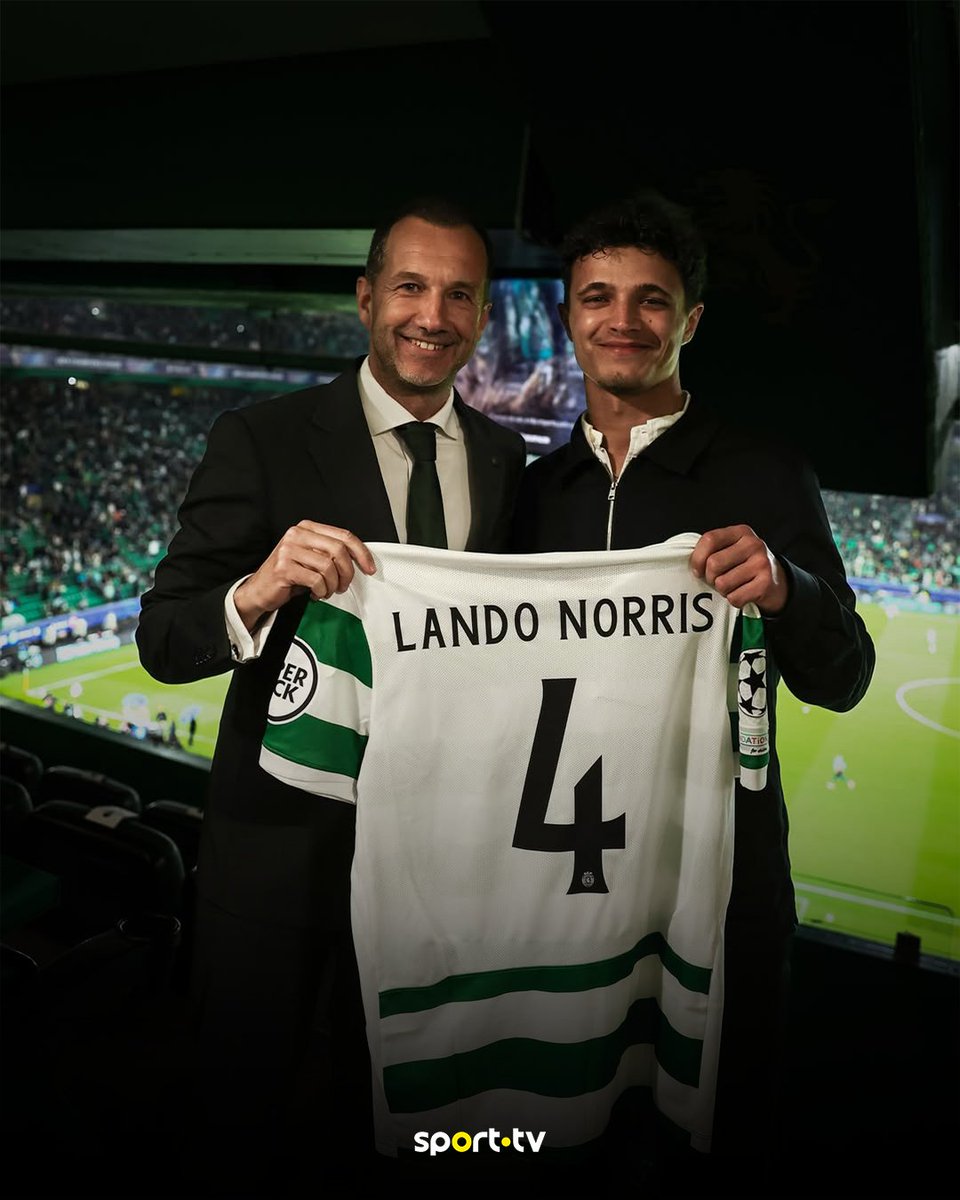 sporttvportugal's tweet image. Visita especial em Alvalade 🏎️

#sporttvportugal #CHAMPIONSnaSPORTTV #UEFAChampionsLeague #SportingCP #Arsenal