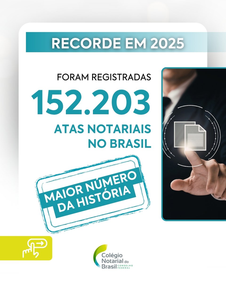 Colégio Notarial do Brasil tweet media