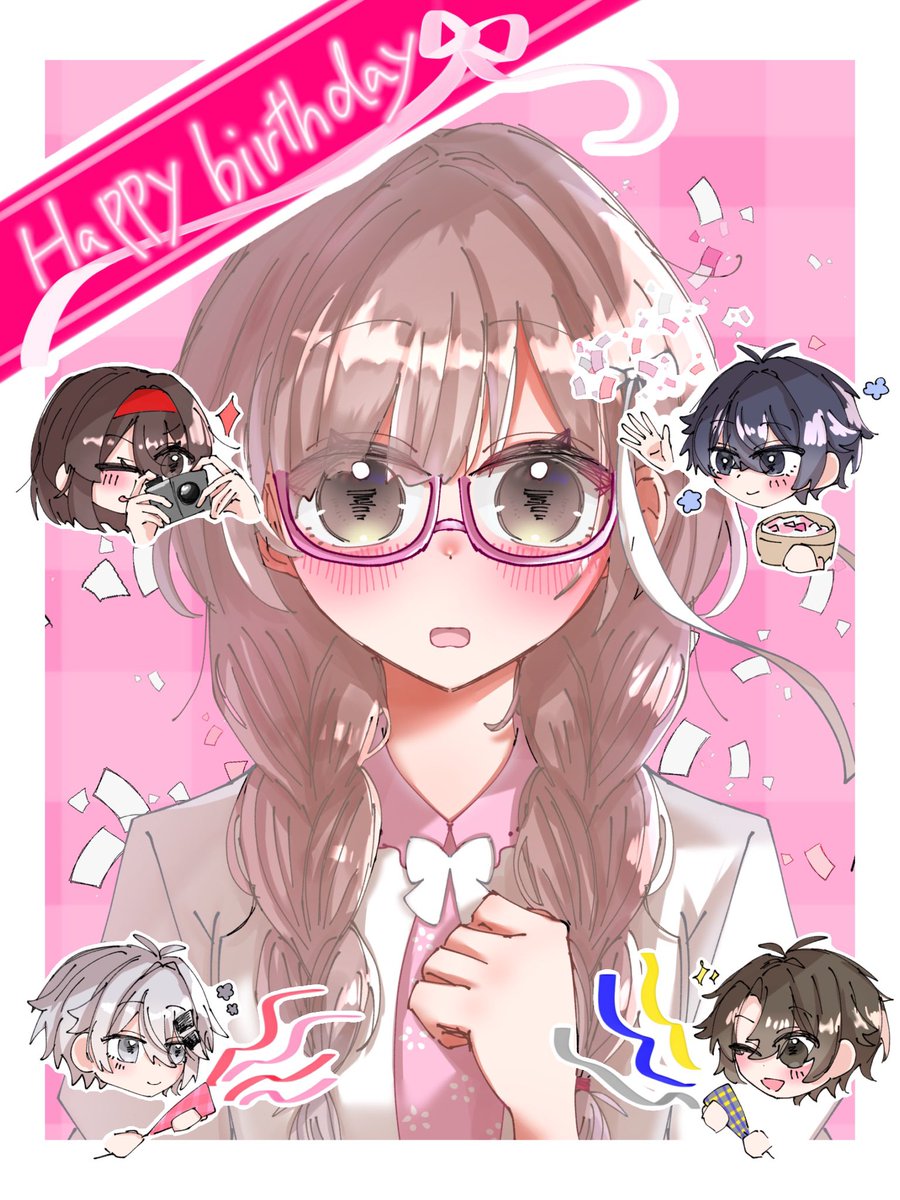 gomamoti9400's tweet photo. 🎀Happybirthdayクリスちゃん~！🪞
可愛くて、誠実な芯の強いクリスちゃんが大好きです！！よい1日を〜！🎂🎉
 #世界一クラブ  #日野クリス生誕祭2026 https://t.co/7pVUkd5afO