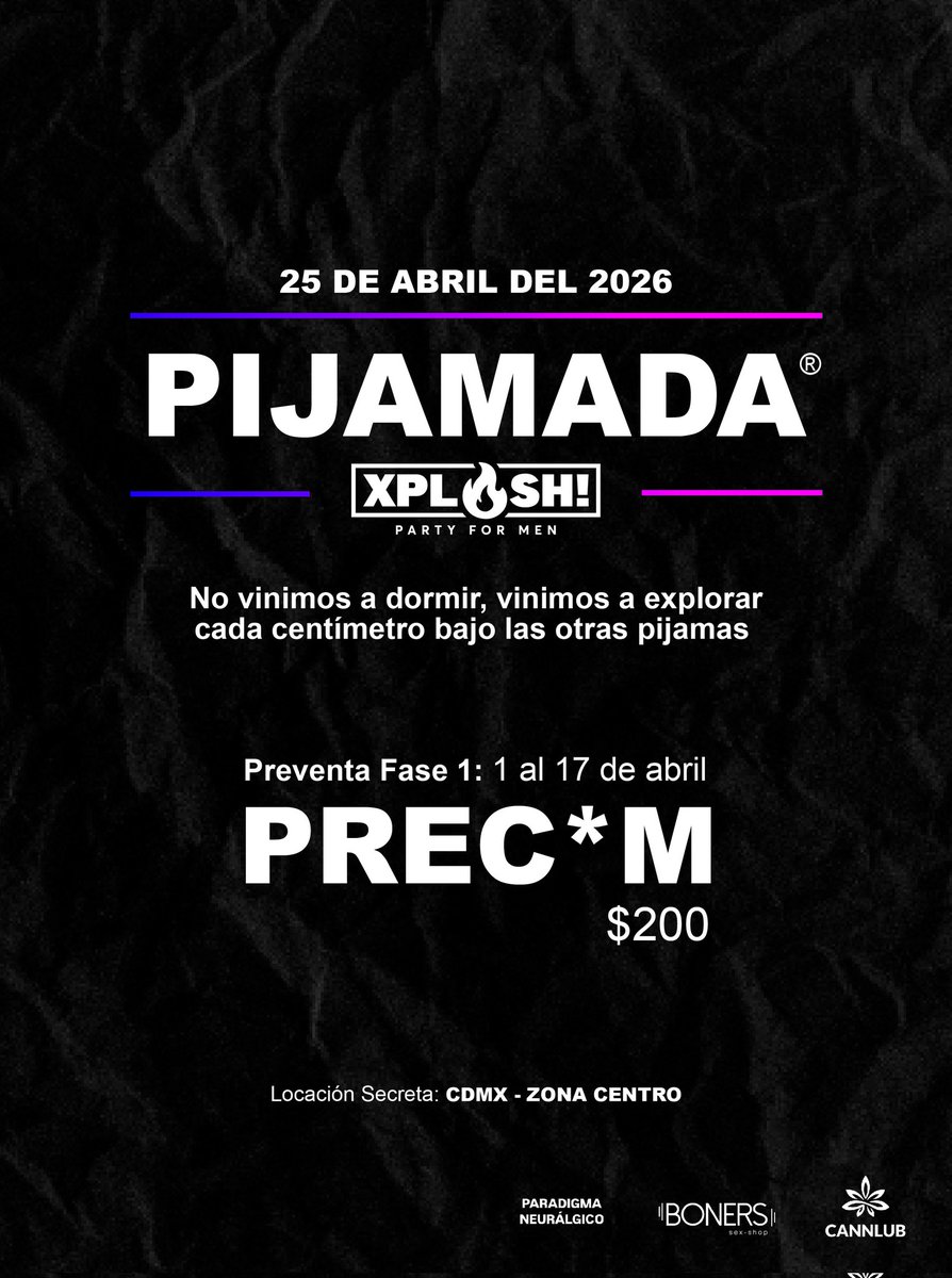 Xplosh Party tweet media