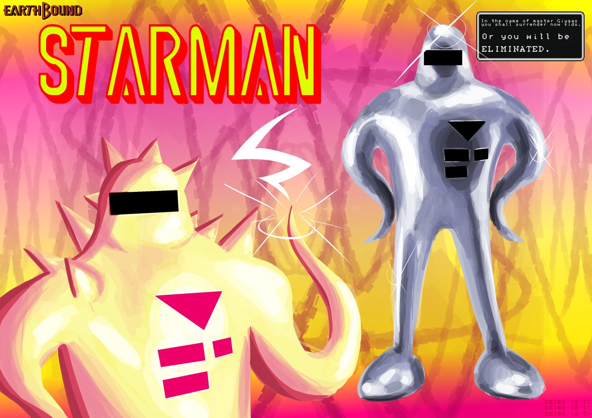 GunnerBoyart's tweet photo. STARMAN #earthbound https://t.co/OGXjbdH20m
