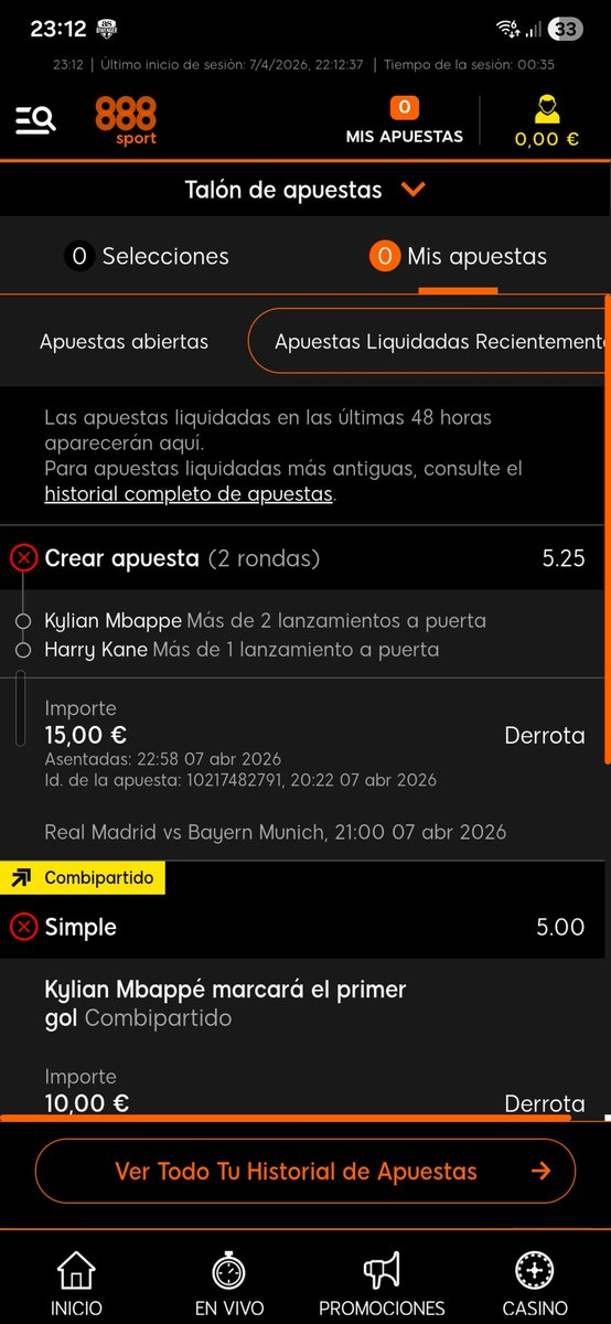 guilleral2's tweet photo. @888sport_es Por que me dais la apuesta por perdida? https://t.co/gEdl8ZL5kG
