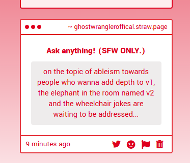 Local Ghost Wrangler (anya!) (V1 HEADCANNONER) tweet media