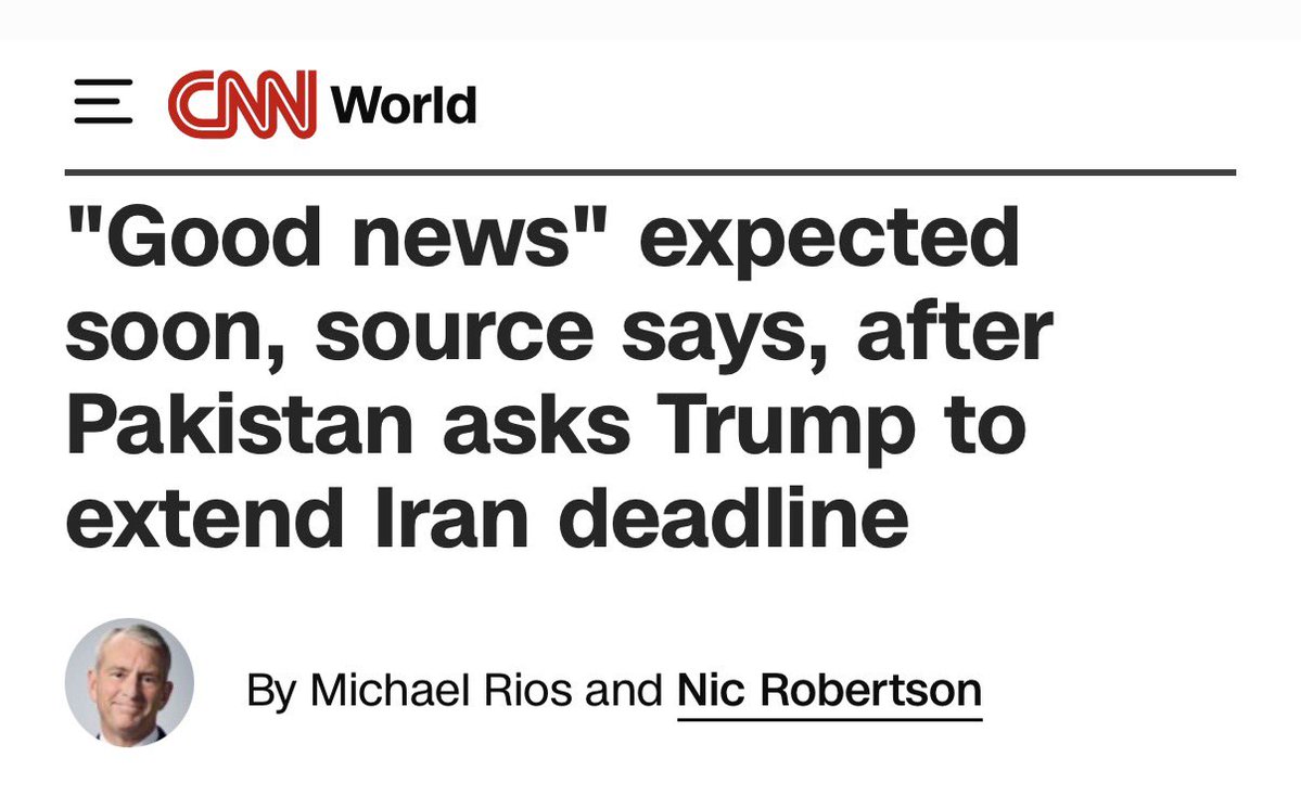 AshCrypto's tweet image. BREAKING: 

🇺🇸🇮🇷 US-IRAN DEAL IS EXPECTED TO BE CLOSED TONIGHT, PER CNN.

Good news for markets.