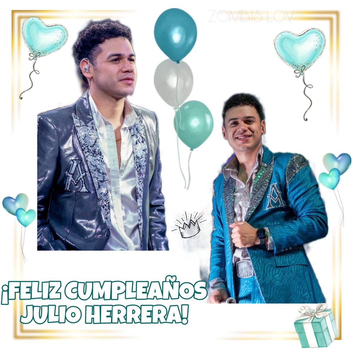 StphnAbl's tweet photo. Club Zombis LOV celebramos el Cumpleaños de:

 JULIO HERRERA 🕺🏻🍋👑✨ 🎤 

Trombonista en la Arrolladora Banda El Limón de Don René Camacho 🍋💚 

Dios te colme de Salud, Trabajó e Infinidad de Éxitos 🙌🏻

¡FELICIDADES 🎉!

¡Dios te Bendiga! 🙏🏻✨

#FelizCumple🎉🕺🏻
#ZombisLOV 🍋💚 https://t.co/hbw6GnDzQg