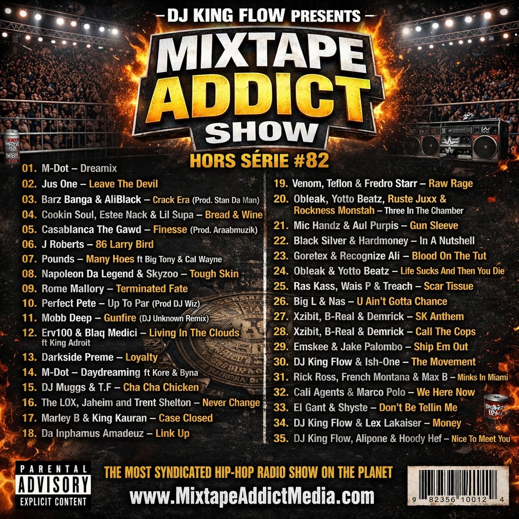 DJ King Flow / Mixtape Addict tweet media
