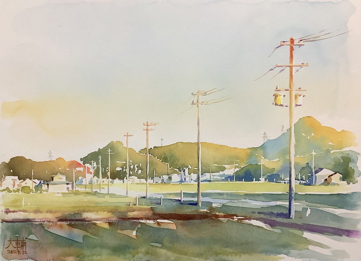 DiDi（土井大輔）watercolor tweet media