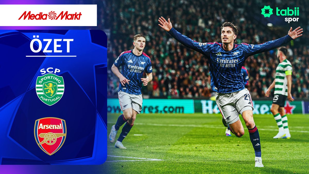 zackspin12's tweet image. #ÖZET | Arsenal avantajı 90+1'de kaptı!☑️

👟⚽ Martinelli'nin enfes pasını Havertz, sağ ayağıyla kontrol edip soluyla bitirdi! 👏

İşte maçın özet görüntüleri👇

  #Arsenal #Havertz #Martinelli
#RMAVSBAY
#Göztepe
#endeks
#polis
#konsolosluk

…