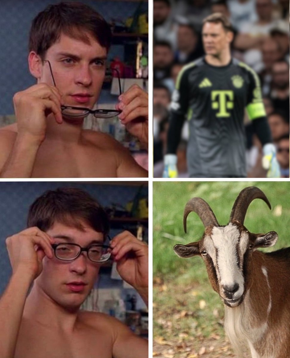 FCBayernUS's tweet photo. 🐐🤓 https://t.co/KfwZamSMA9