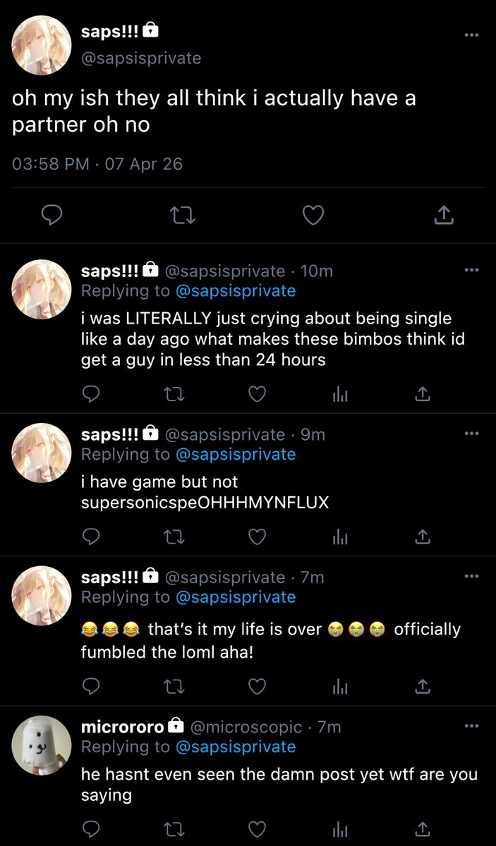 navivivivivivi's tweet image. a short #fluxarata #socmed au

— wherein, 🌻 plays a rather late april fool day prank, realizing too late that he severely lacks in the smart friends department (🪻) and unintentionally finds himself in a wee little predicament, just to find that he’s no smarter himself.