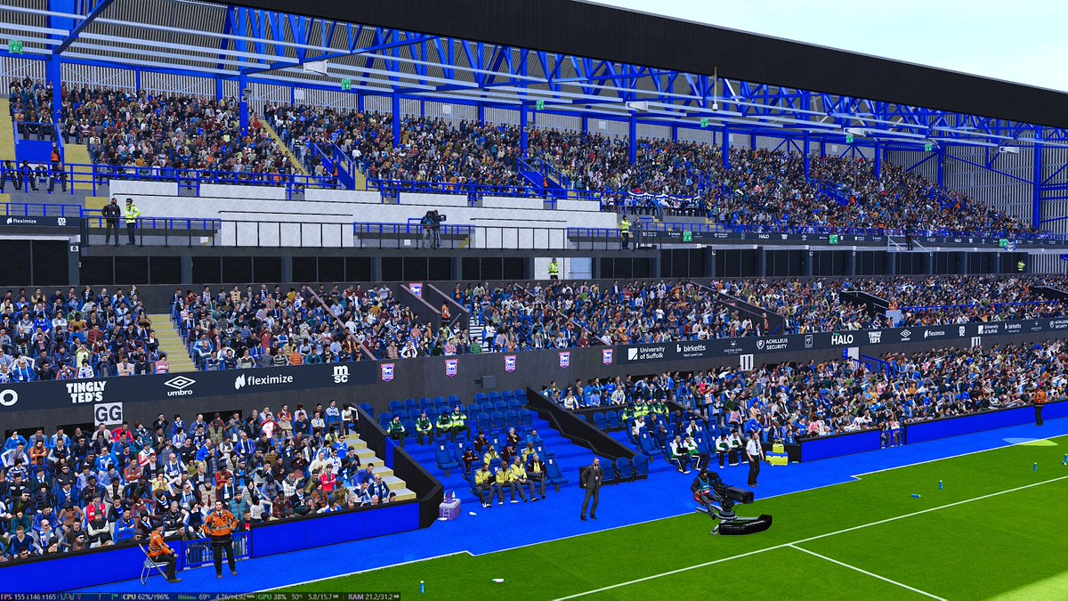 tcsskin's tweet image. Placing static staff, the worst part of stadium creating 

#PES2021