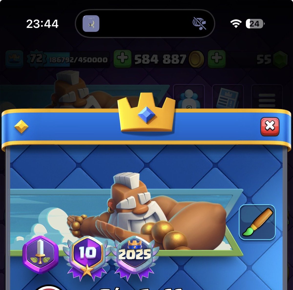FeeGaffeATOI's tweet photo. @DnaLeoOfc @ClashRoyale Perso je l’est eu en me connectant au jeu https://t.co/BP9RM8BXgV