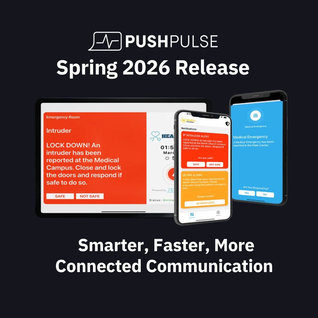 GetPushPulse's tweet photo. Spring Release Highlights: Smarter, Faster, More Reliable Communication

This spring, PushPulse introduced updates designed to make emergency communication even more intuitive and dependable.

Learn more: https://t.co/s4MCpP3U98 

#EmergencyManagement #IncidentResponse #PushPulse https://t.co/jDYdm7DAEK