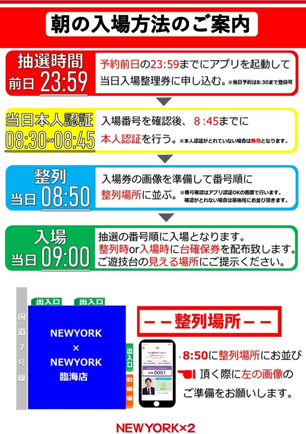 newyork×2臨海 tweet media