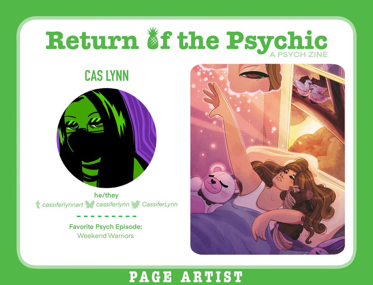 aPsychZine's tweet photo. Contributor Intros

Welcome to the team @cassiferlynn! Captain Crunch needed his right-hand man! https://t.co/COJ4fXbklc