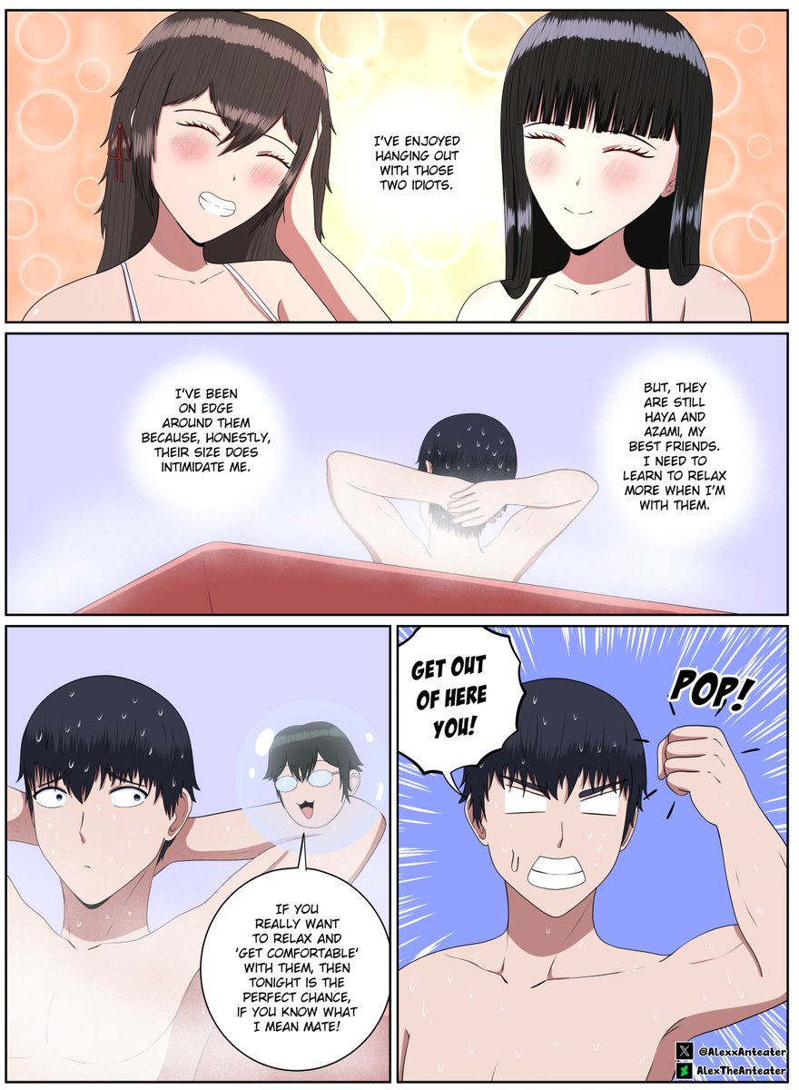 AlexxAnteater's tweet image. My Childhood Friends Are Both 10 Meters Tall - Pages 165 - 166

#10MetersTall #Giantess #gts #Sizetwitter