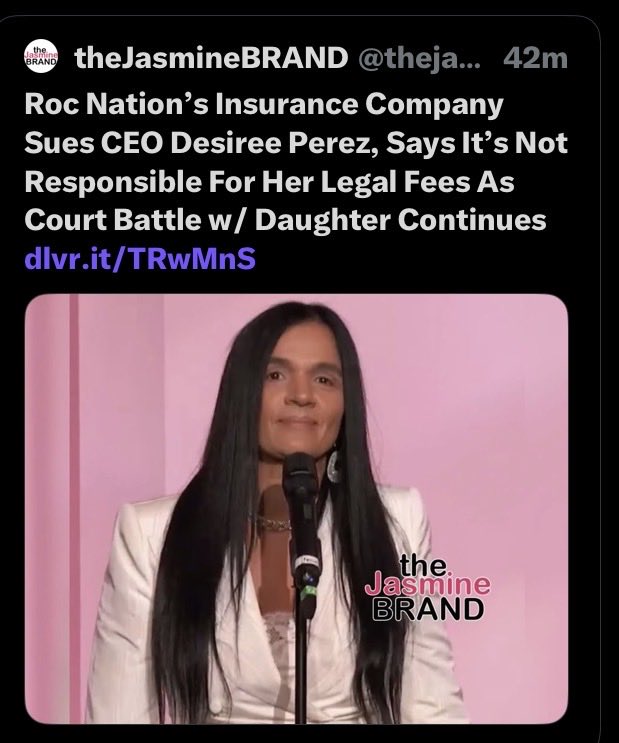 O_Truths's tweet image. #OOPS!! According to a Stationhead audio shared online, #MilagroGramz allegedly has some commentary regarding blogs such as The Neighborhood Talk, Rah Ali It’s Onsite, and CEO Desiree Perez and Roc Nation.

SN: The alleged lawsuit has been reported on by different outlets, as you
