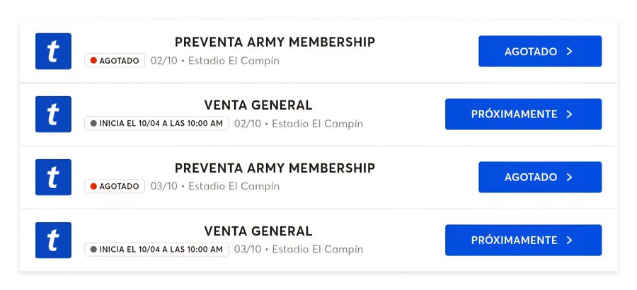 Tinaaa_365's tweet photo. @bts_bighit Esto es COLOMBIA, otra fecha, no pierden nada.  Amamos a los chicos.
#TERCERAFECHABTSCOLOMBIA #BTSCOLOMBIA
@bts_bighit
@paramo_presenta https://t.co/BtGbX6f3ul