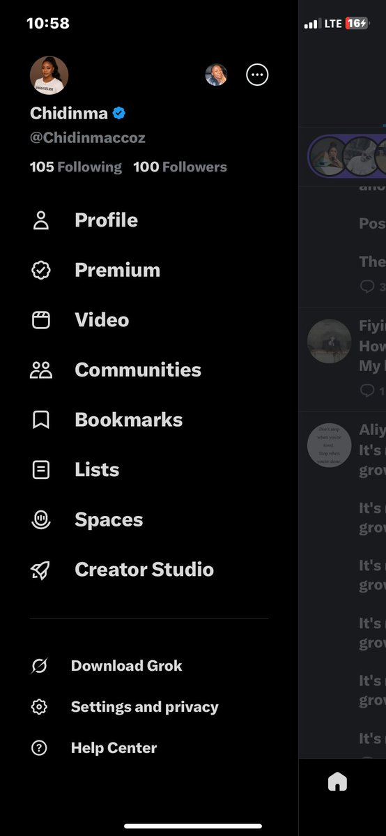 Chidinma tweet media