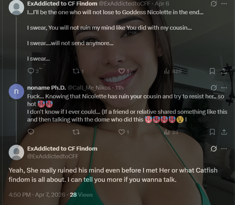 NicoletteWalk20's tweet photo. Do you think he kept his word when I responded to his DM? https://t.co/krO2TOXpIf
