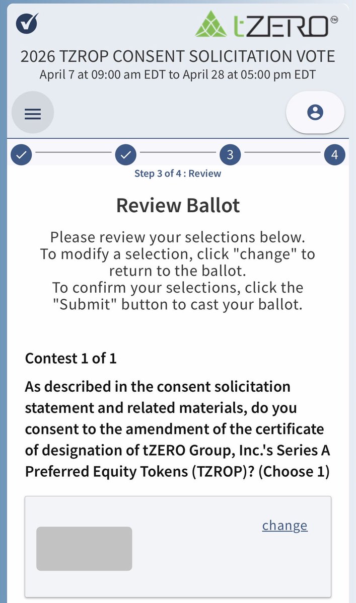 Digi_Asset's tweet image. 選択したものを再確認し、回答です。

トークンホルダー目線
IPO・売却・上場の成功シナリオを重視
 → 転換案に合理性あり。

いつでも売れる現行ATS流動性を重視
→ 慎重に見る余地あり。

#tZERO #BBBY