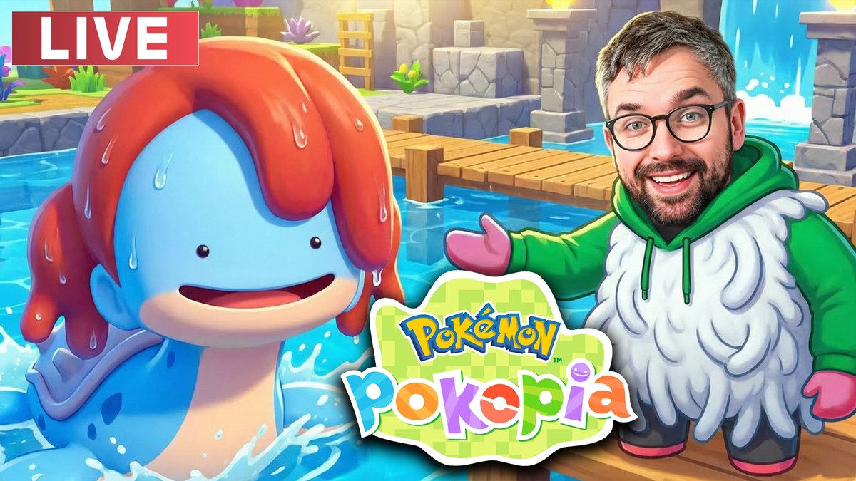 Live met @gewoonrobinn en we spelen Pokopia! 

We gaan de laatste regio checken. Skylands! Kom gezellig meekoekeloeren:

𝕥𝕨𝕚𝕥𝕔𝕙.𝕥𝕧/𝕤𝕡𝕠𝕠𝕜𝕪𝟙𝟞𝟙𝟙