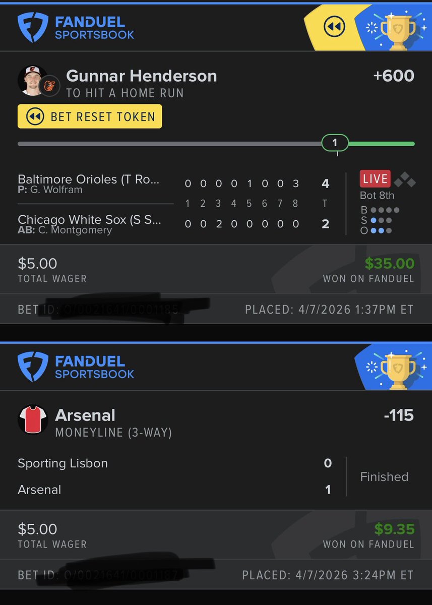 CollCD's tweet photo. Productive Tuesday Afternoon! #MLB #UCL #Draftkings #Fanduel https://t.co/x9cM6mcjsf